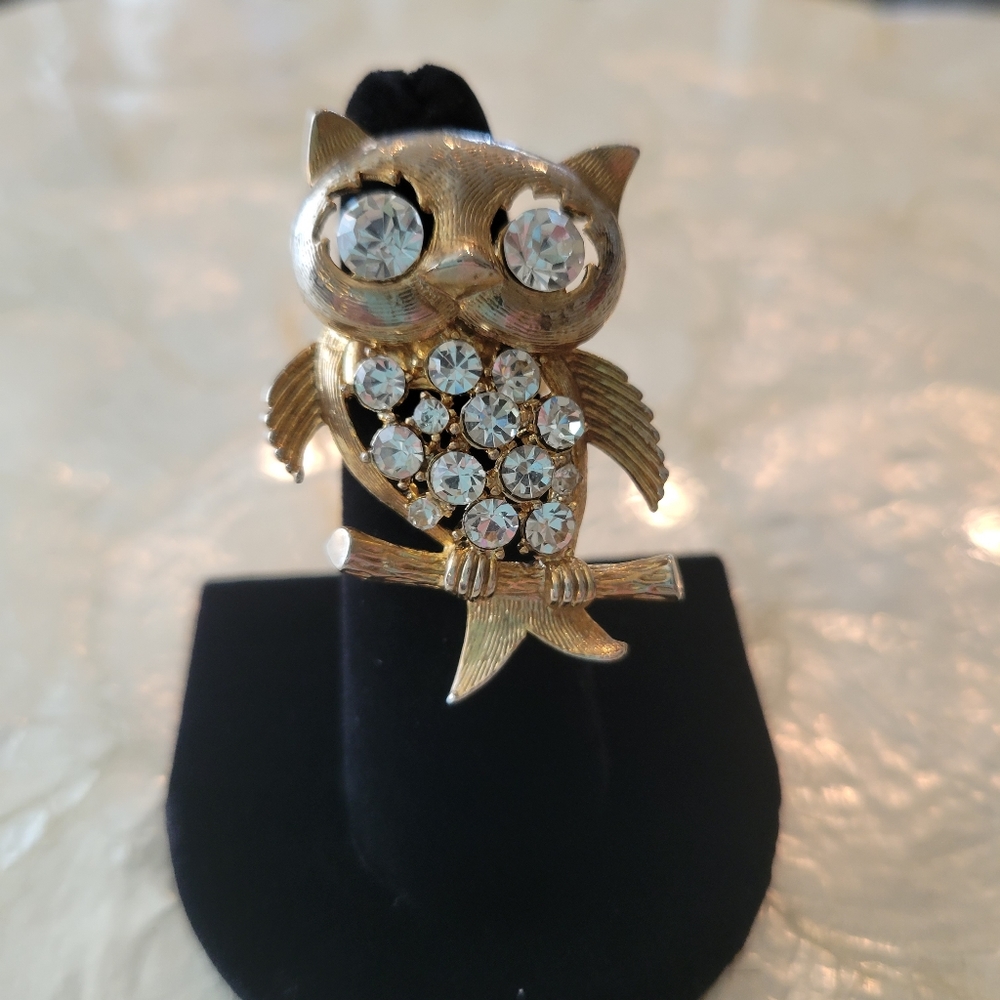 Vintage Owl Ring
